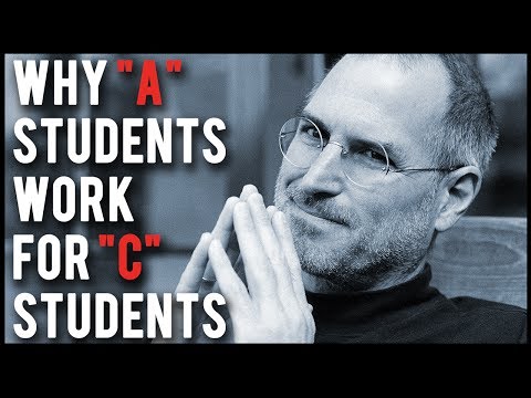 Why "A" Students Work for "C" Students by Robert Kiyosaki | Animated Book Review