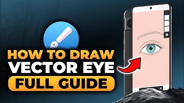 How To Draw Vector Eye in Infinite Design (FAST & EASY) | 100% WORKS | NO Yapping, To The Point!