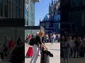 The Cologne Cathedral is waiting for you as soon as you step foot out of the Koln train station!