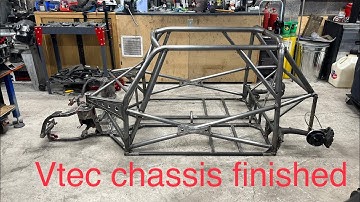 Honda vtec mini spaceframe chassis finished