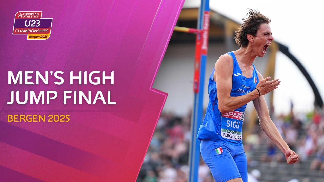 Men’s High Jump Final 🔥 | Bergen 2025 European Athletics U23 Championships