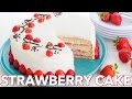 How To Make Fresh Strawberry Cake Recipe From Scratch