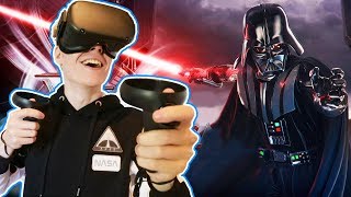LIGHTSABER FIGHT WITH DARTH VADER | Star Wars: Vader Immortal  Episode 3 (Oculus Quest VR Gameplay)