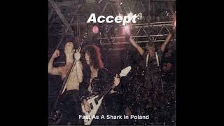 Accept, Fast as a Shark in Poland, Gdańsk, Poland, 08.05.1986 (master audio-audience)