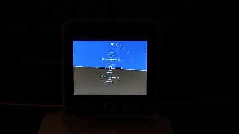 Esp32 Attitude Indicator with Mavlink Data (Update 3)
