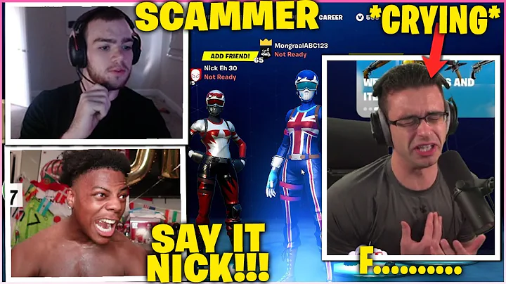 MONGRAAL & ISHOWSPEED Make NICK EH 30 cry on LIVE STREAM after they PRESS him to SWEAR (OG Fortnite)