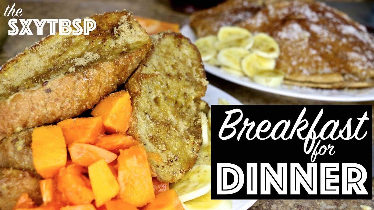 [VEGAN] Breakfast for Dinner - French Toast, Pancakes, and more! - YouTube