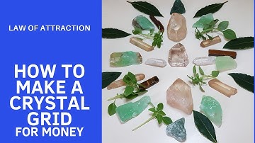 How to create a crystal grid (for money prosperity)