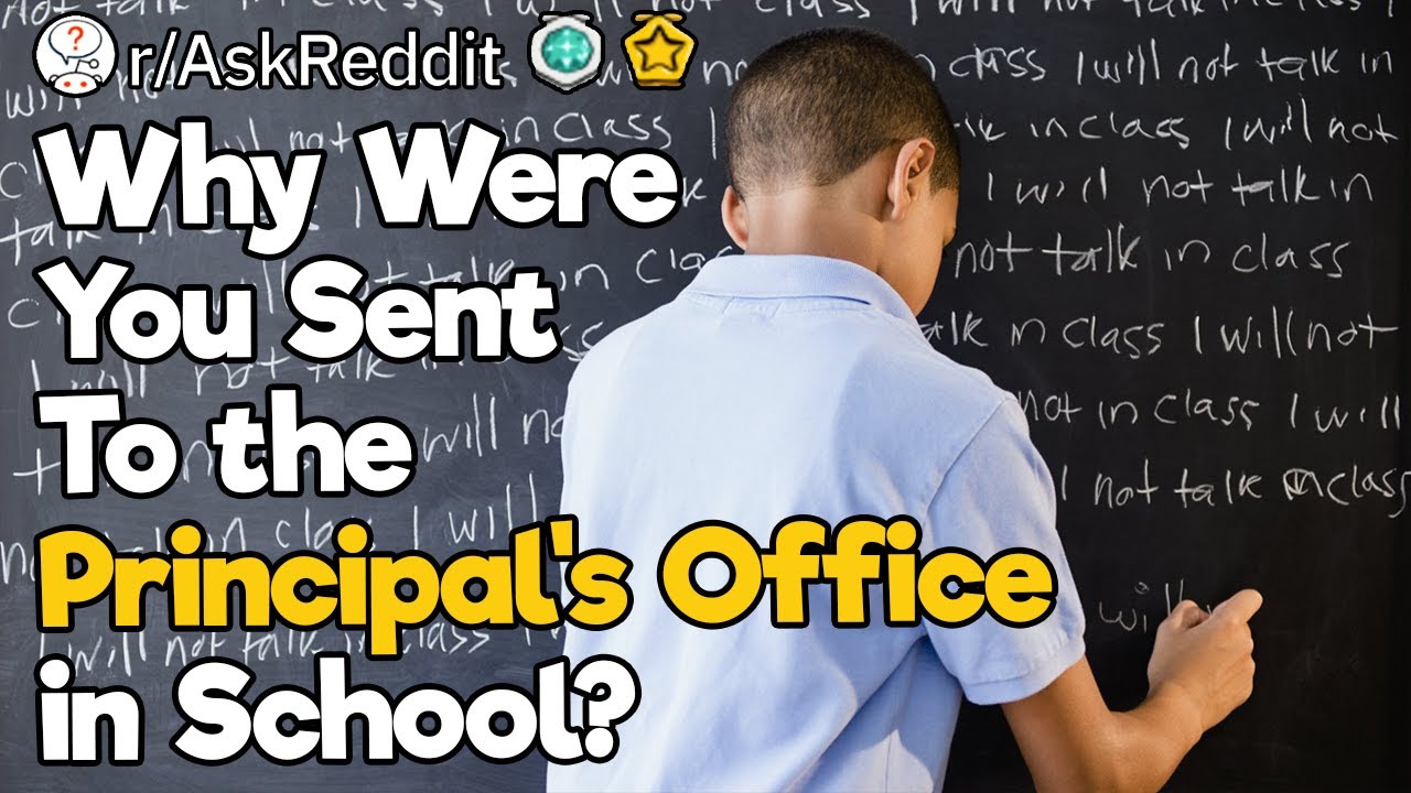 Why Were You Sent To The Principal s Office In School YouTube Why Were You Sent To The Principal s Office In School YouTube