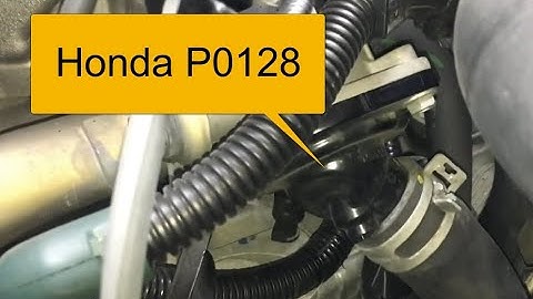 How To Fix Honda P0128 Code thermostat coolant temperature below thermostat regulating temperature