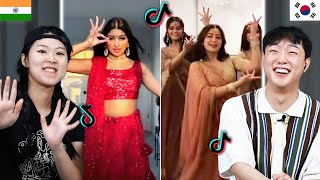 Koreans React to 'Bollywood Dance TikTok' For The First Time | KATCHUP