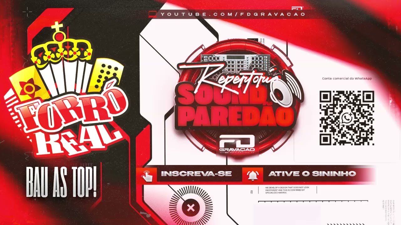 BAU FORRO REAL AS TOP PRA PAREDÃO @fdgravacao