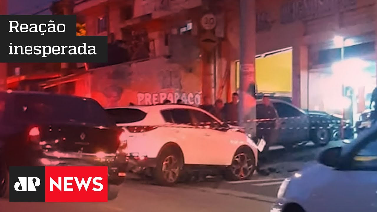 Comerciante reage a assalto e mata dupla de bandidos em pizzaria