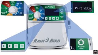 Rain Bird ESPTM2 Controller Irrigation Timer Tutorial