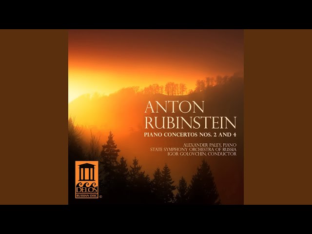 Rubinstein - Concerto pour piano n°4: 1er mvt : A.Paley / Orch Symph Etat Russie / I.Golovchin