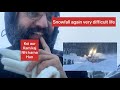 Bad weather snowfall. Punjabi vlog Norway. Life in Norway.