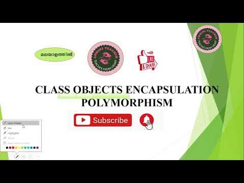 CLASS OBJECTS POLYMORPHISM ENCAPSULATION - YouTube