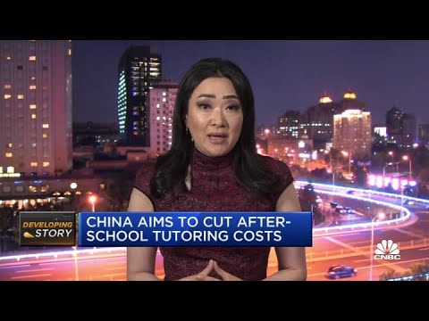 Beijing targets tutoring firms, not allowing foreign investment