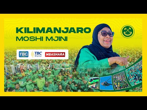 TBCLIVE MKUTANO WA KAMPENI ZA MGOMBEA URAIS CCM MOSHI MJINI