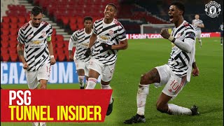 Tunnel Insider | PSG 1-2 Manchester United | Solskjaer, De Gea, Rashford, Tuanzebe | SOUND ON!