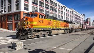 Local Manifest, High Priority Z Train, and a Grain Train.  4K