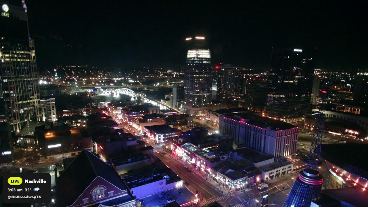 🔴 LIVE: Nashville Live Cam • Lower Broadway (With Sound) • Friday • Valentine's Day Weekend