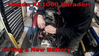Vertex Battery For Honda XL 1000 V Varadero 2008