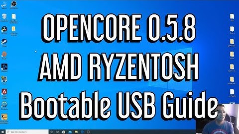 AMD Ryzentosh OpenCore 0.5.8 MacOS Catalina 10.15.4 Bootable USB Guide (Updated Files 05.11.2020)
