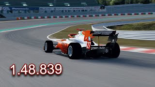 Formula RSS 3 V6 | Suzuka Hotlap with default setup 1.48.839 | No DRS