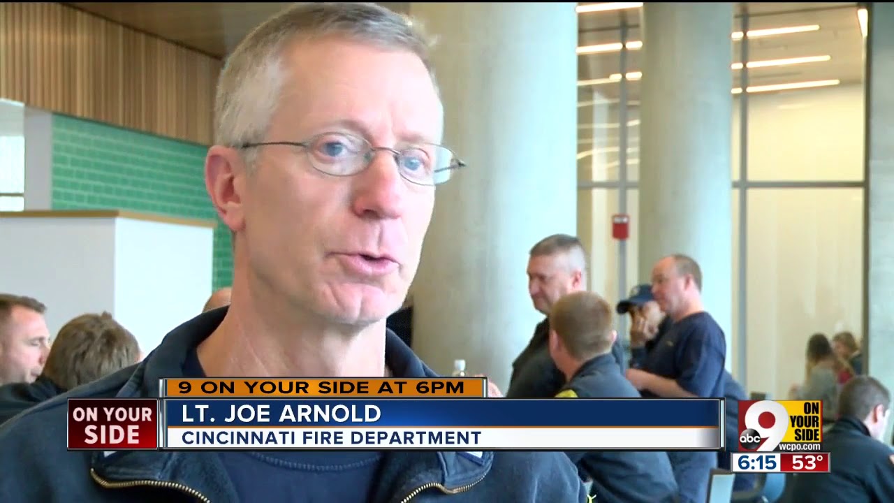 Firefighters train in new University of Cincinnati high-rise