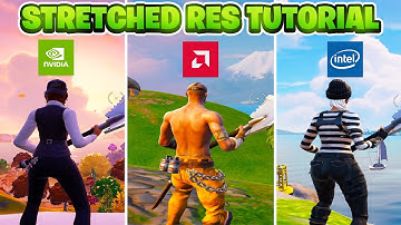 How To Get A Stretched Resolution in Fortnite on PC in 2025! ✅ (NEW 0 Delay Method)