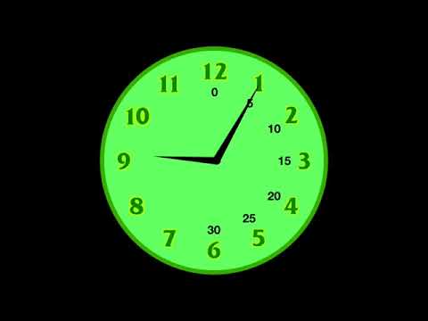images Clock With Minutes Showing clock clips 5 minutes past the hour