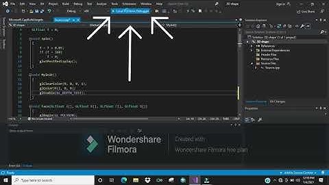 3D Shapes in Visual Studio| Using OpenGL