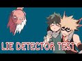 Class 1-A takes the “Lie Detector Test” • BNHA TEXTS (Anwar Jibawi Skit)