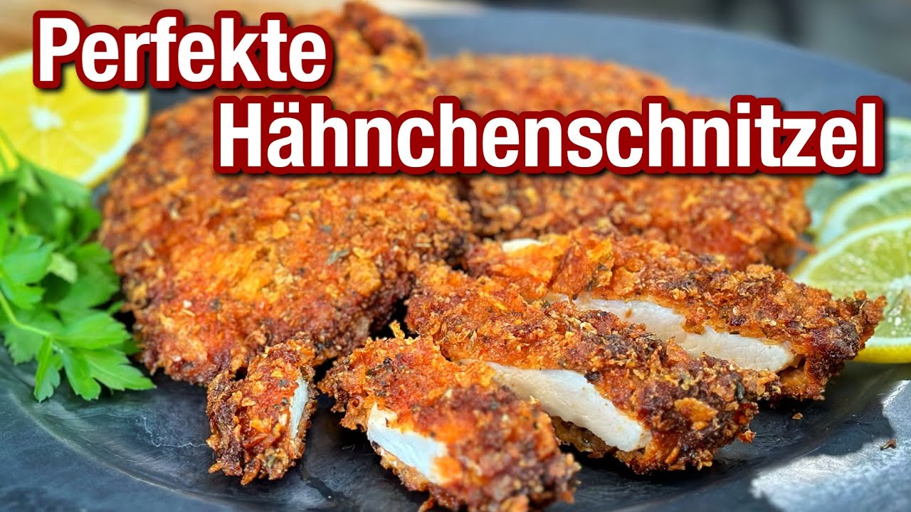 So machst Du die besten Hähnchenschnitzel! Kross und saftig! -- Westmünsterland BBQ