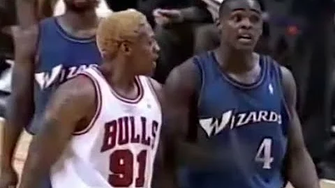 Dennis Rodman vs Chris Webber gets HEATED (11/11/1...
