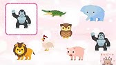 子供向けアニメ シルエットクイズ 動物 いないいないばぁっ Cartoon Animation For Children Youtube