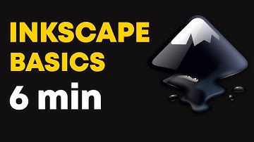 Inkscape  basics Tutorial: Learn How to use Inkscape in 6 min