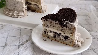 奥利奥生日蛋糕 OREO BIRTHDAY CAKE | 幸福料理