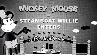 Steamboat Willie Enters The Public Domain