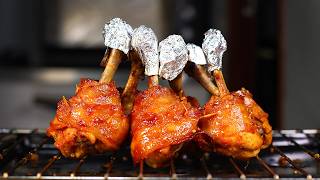 Bacon Wrapped Chicken Lollipops in the Oven (Easy Recipe)