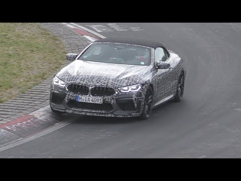 2020 BMW M8 competiton testing HARD on the Nürburgring!