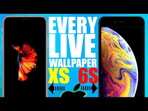 DOWNLOAD EVERY IPHONE LIVE WALLPAPER (LIVE FISH) / IPHONE 6S 7 X XS