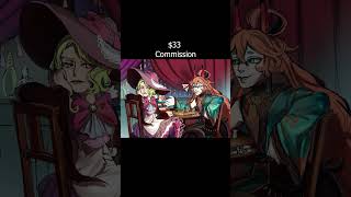 it was fun to draw them #artcommission #art #deviantart