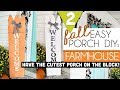 DIY Fall Decor | Fall Farmhouse Decor | Fall Front Porch Decor
