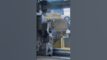 High pressure die casting Engine block #youtubeshorts