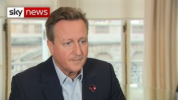 David Cameron breaks silence over Greensill: 
