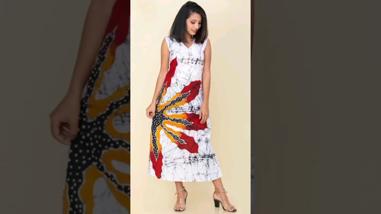 කෙල්ලො පිස්සු වට්ටපු Bathik frocks😍🌼❤️😳 #bathik #frockdesign #latestfrockdesign #बाथिक फ्रॉक #shorts