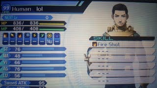 Getting to level 99 in 3 hours in Strange Journey Redux (using DLC)