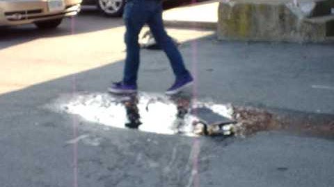 ollie up loading dock